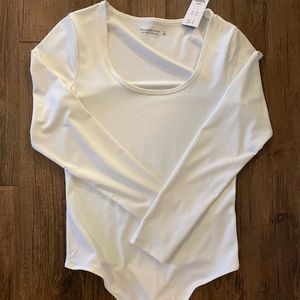 Abercrombie and Fitch Scoop Neck Bodysuit